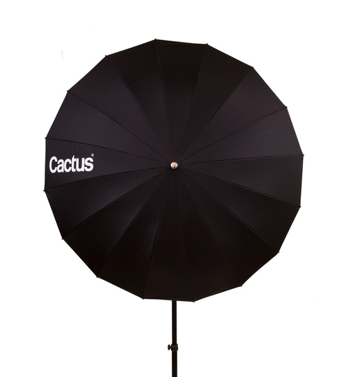 Cactus Fiberglass 40" Black/White Reflector Umbrella F-403 - Front