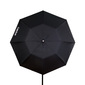 Cactus 42" Black/Silver Reflector Collapsible Umbrella - Front